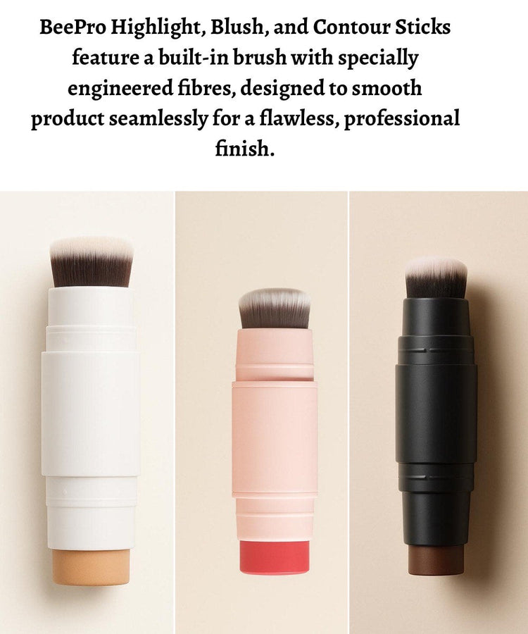 BeePro Creamy Contour Stick with Built-In Brush