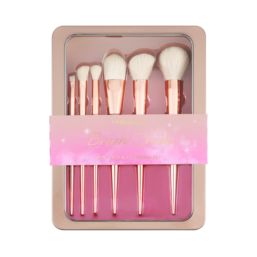 Profusion Brush Crush 6-Piece Makeup Brush Set