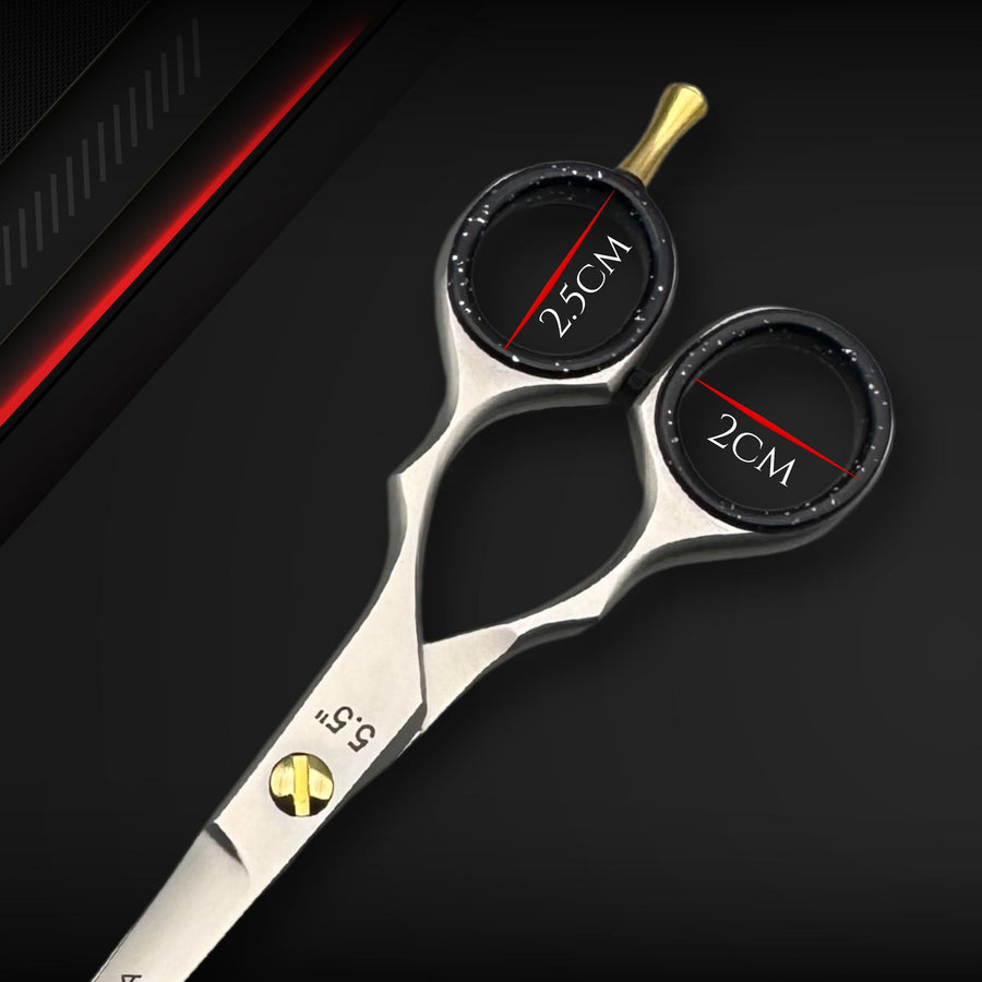 Viva Instruments 5.5” Hair Cutting Scissors – Silver