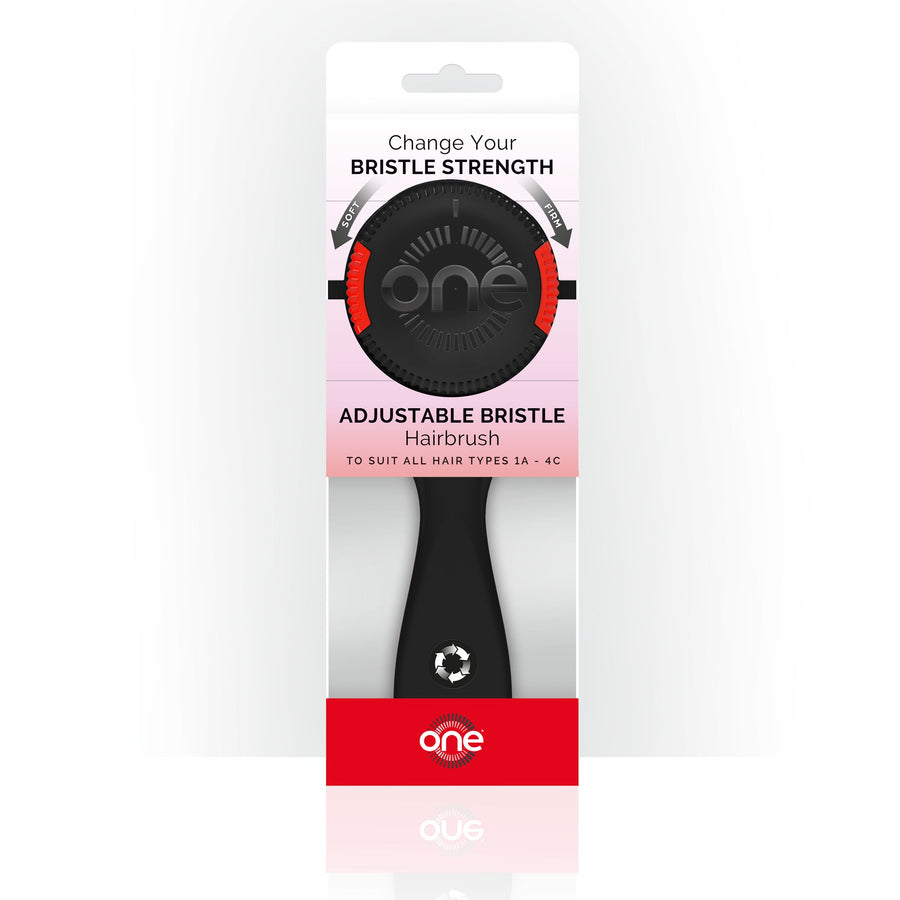 ONE Brush Adjustable Bristle Strength Hairbrush