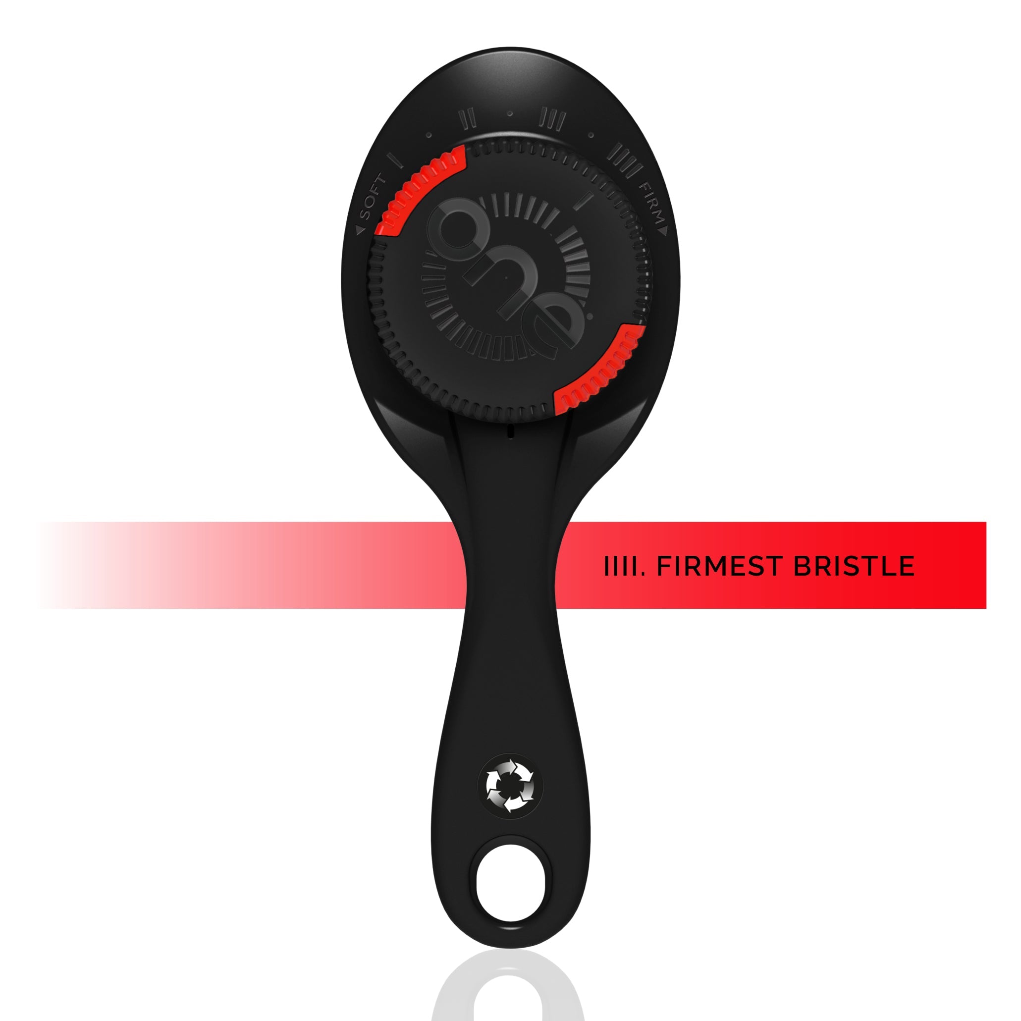 ONE Brush Adjustable Bristle Strength Hairbrush
