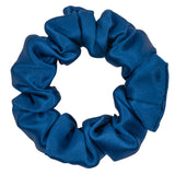 DREAMSILK Navy Blue Regular Silk Scrunchie