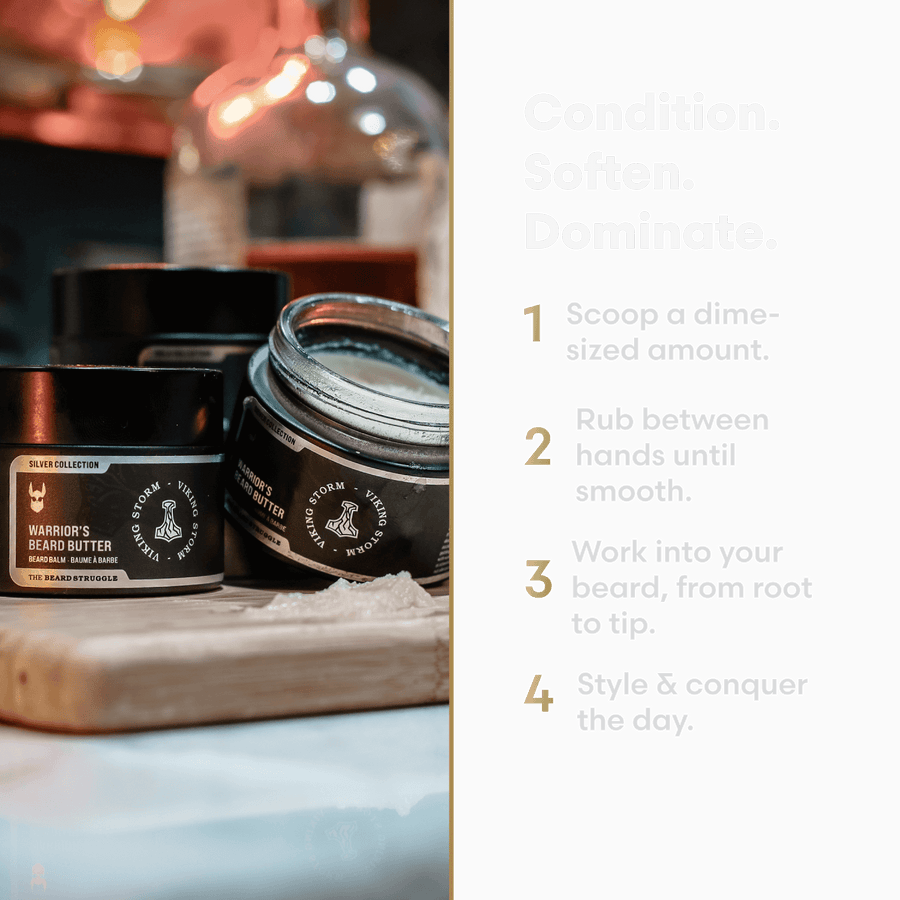 Warrior’s Beard Butter for Soft & Conditioned Beards