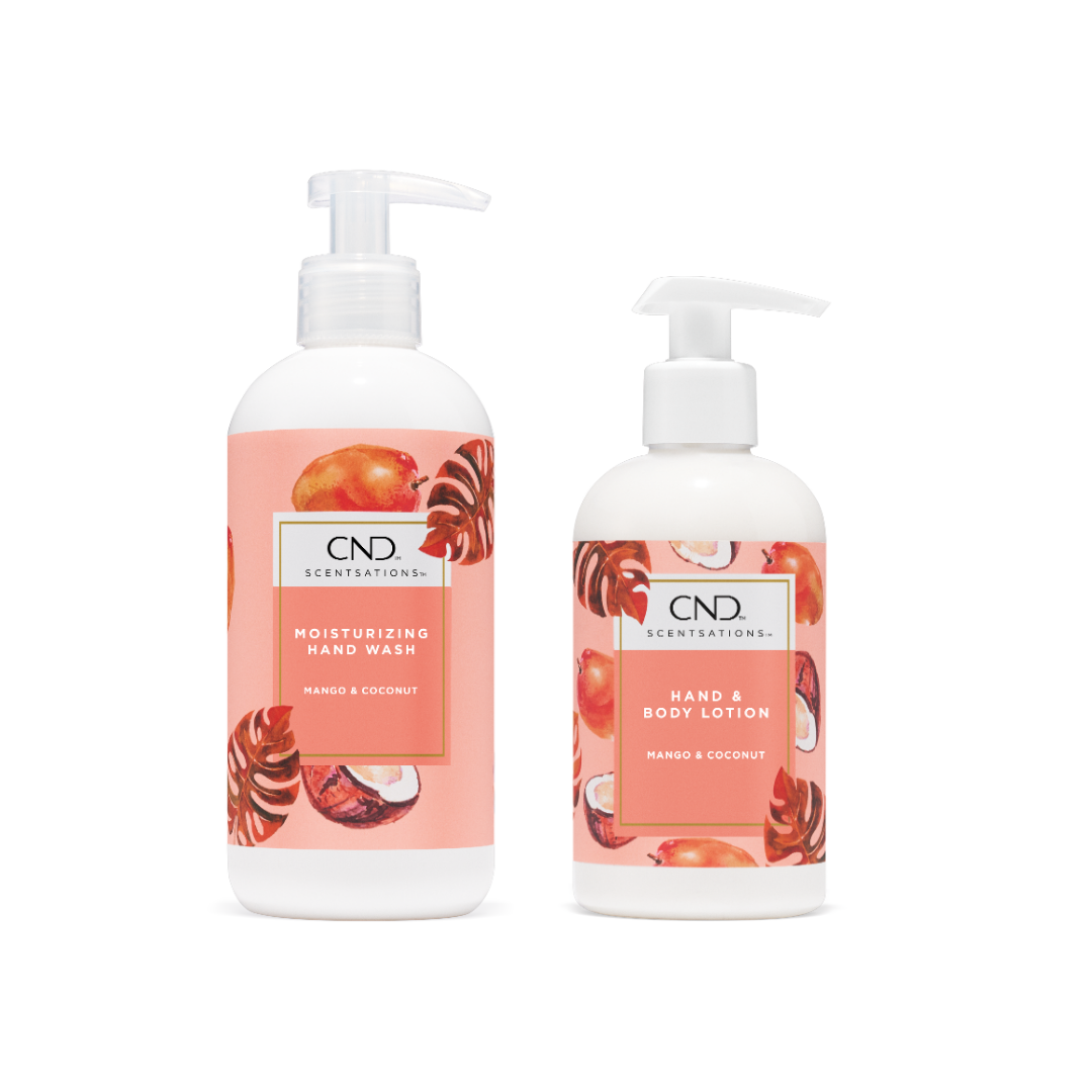 CND Scentsations Mango and Coconut Wash & Lotion Duo