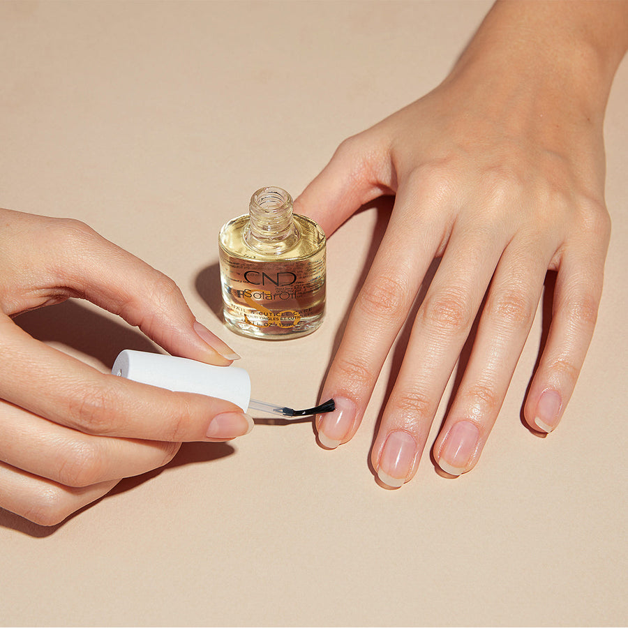 CND SolarOil Nail and Cuticle Oil manicure care graphic