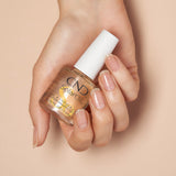 CND SolarOil Nail and Cuticle Oil product information graphic