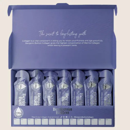 14x BlackCurrant 12,000mg Marine Collagen Liquid Sachets