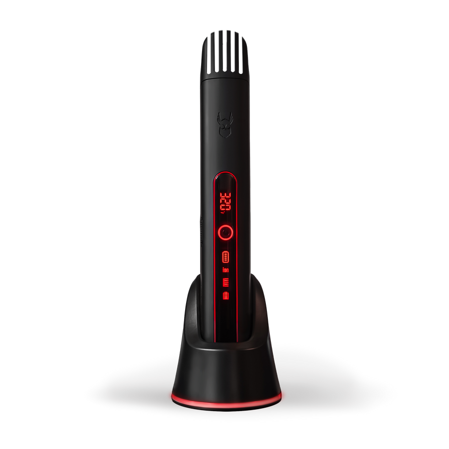 Carbon X Heated Beard Straightener Brush