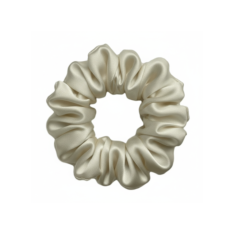 DREAMSILK Champagne Regular Silk Scrunchie