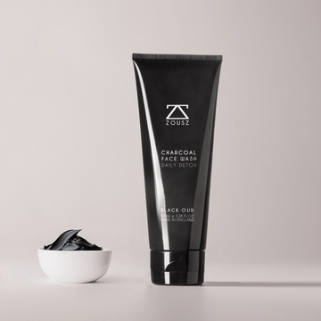 Black Oud Charcoal Face Wash For Men ZOUSZ