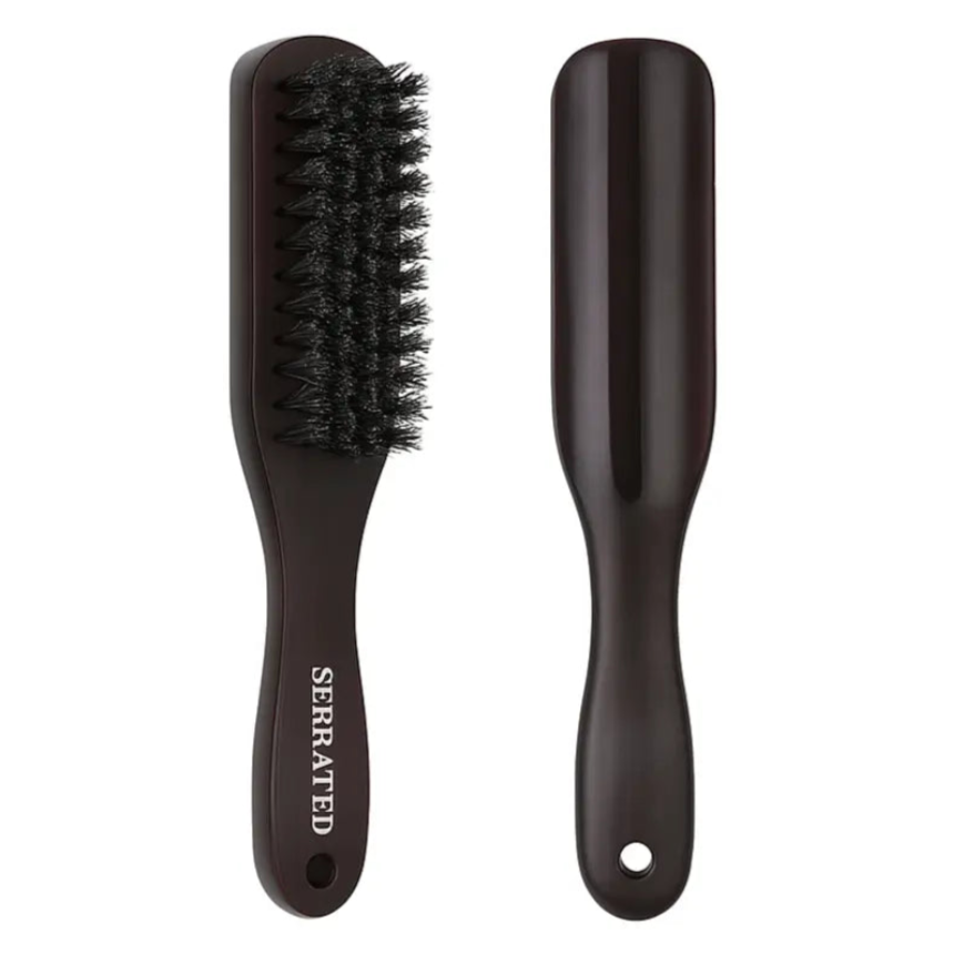 SERRATED Boar Bristle Beard & Neck Brush