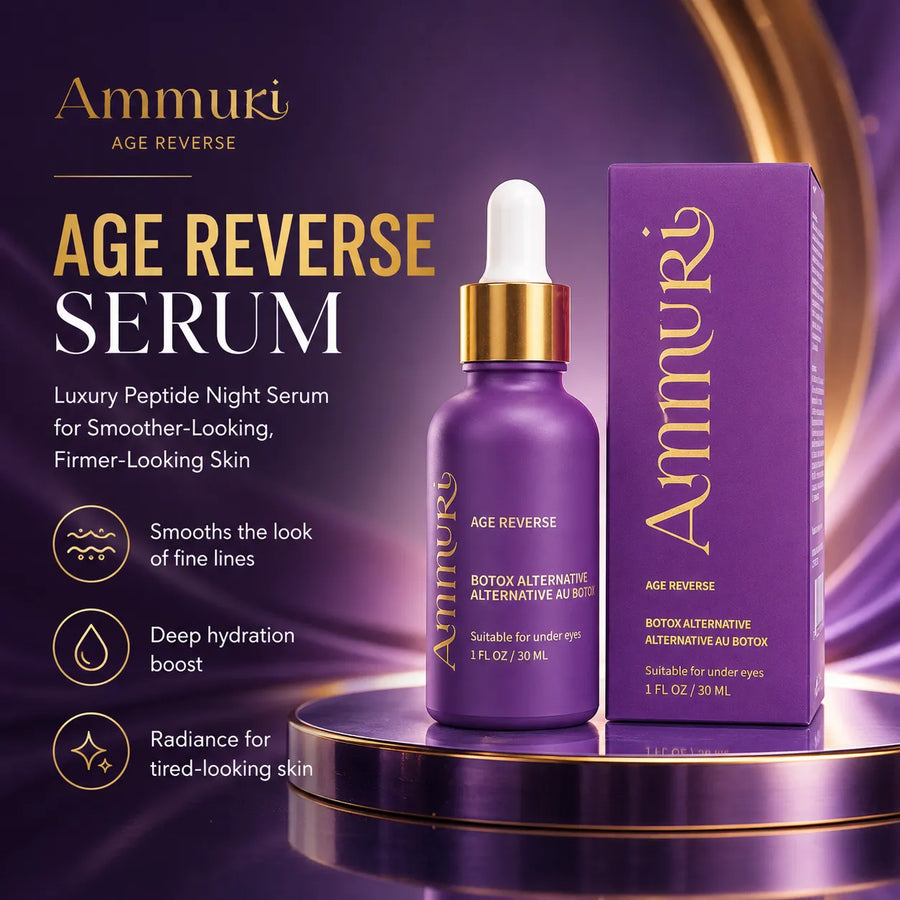 Ammuri Age Reverse Peptide Serum 30ml with Argireline and Matrixyl 3000 – product image 5