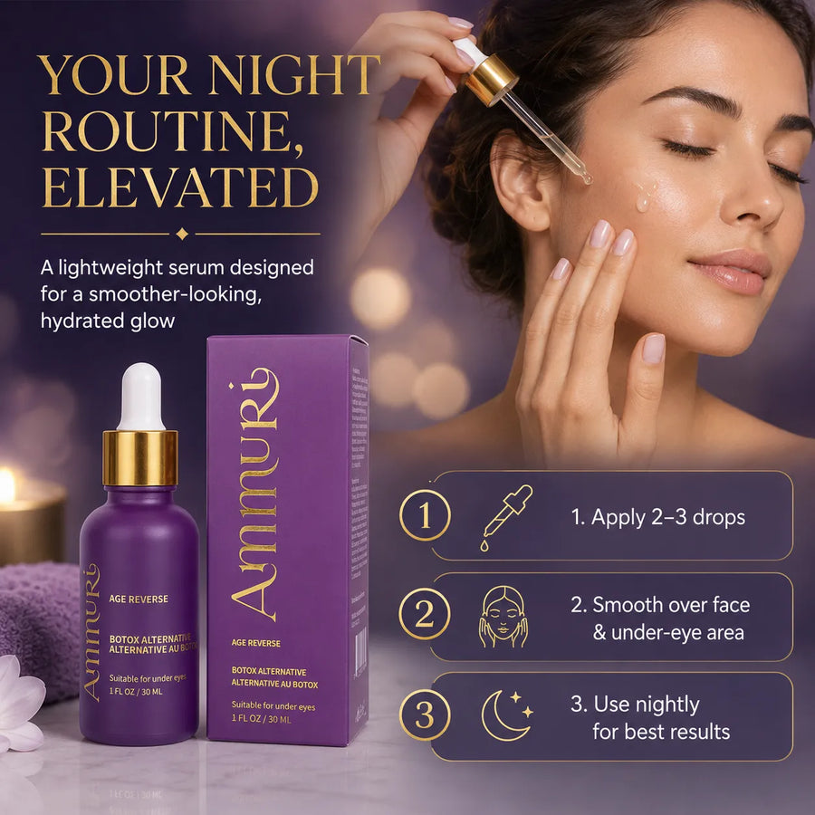 Ammuri Age Reverse Peptide Serum 30ml with Argireline and Matrixyl 3000 – product image 2