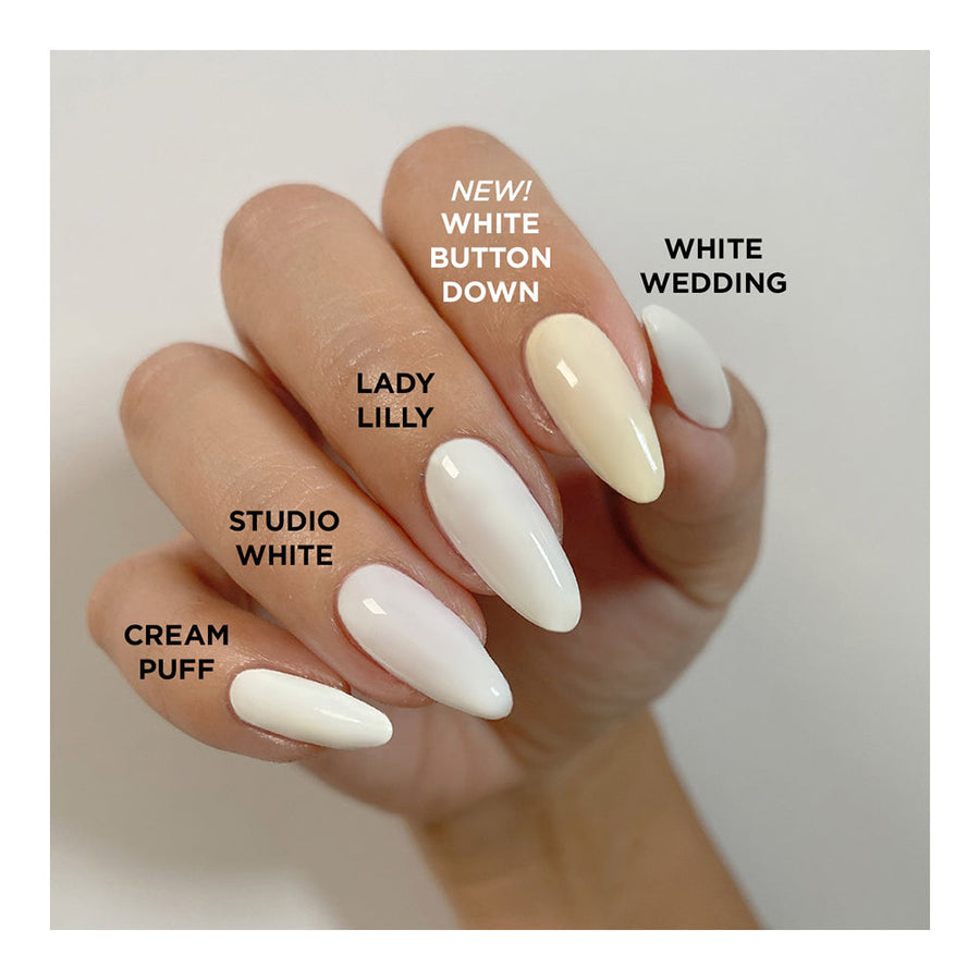 CND Vinylux White Button Down Nail Polish 15ml