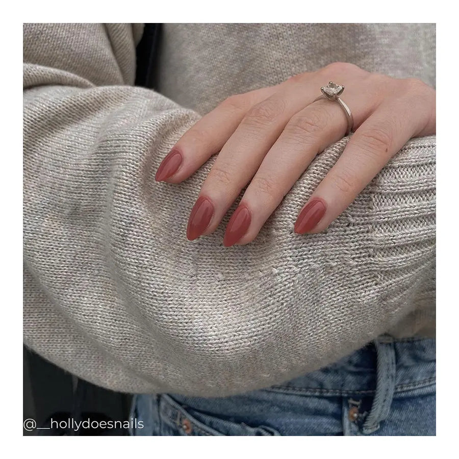 CND VINYLUX Terracotta Dreams 15ml warm clay brown nail polish