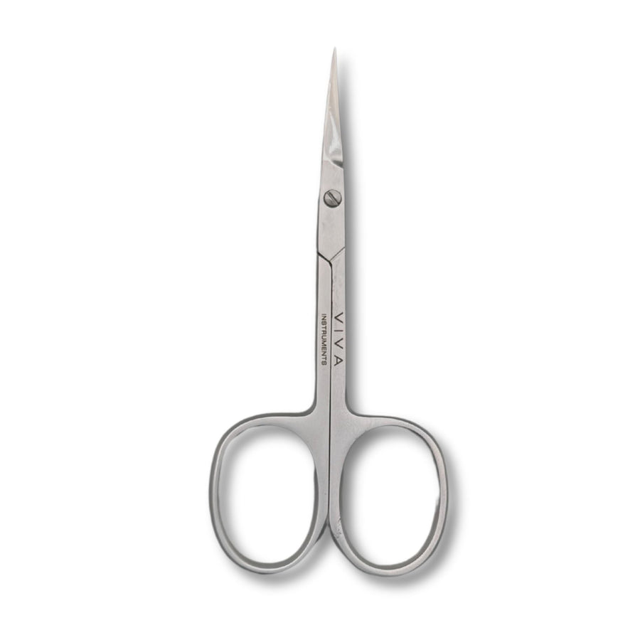 Viva Instruments 9.5cm Fine-Pointed Curved Cuticle Scissors
