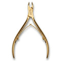 Cuticle Nipper Gold - 3mm Double Spring