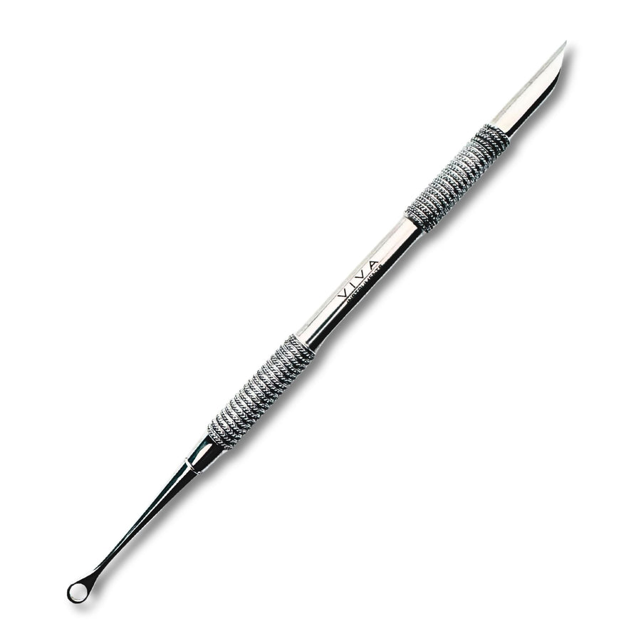 VIVA Instruments Pro Cuticle Pusher Slanted & Loop