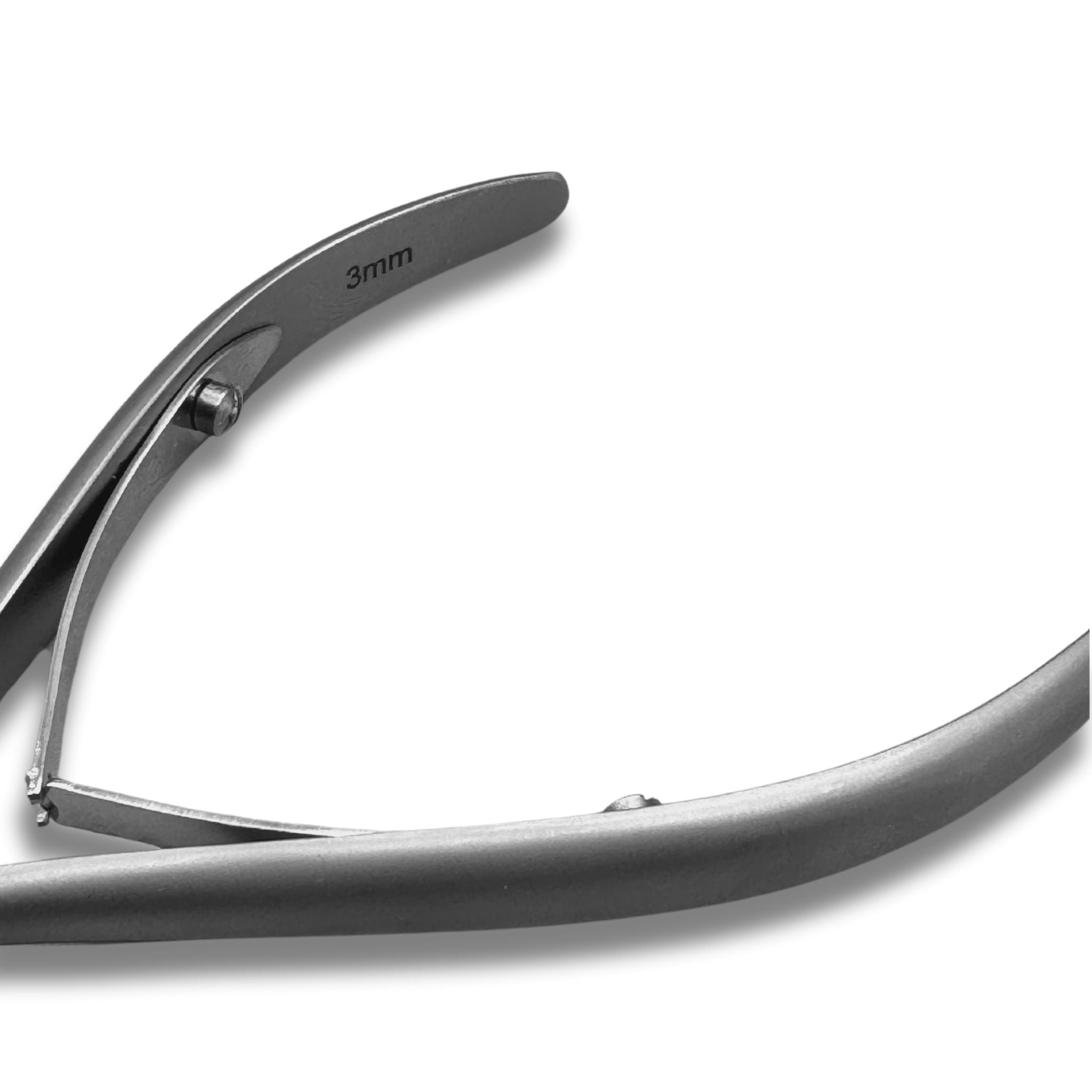 Cuticle Nipper Silver - 3mm Double Spring
