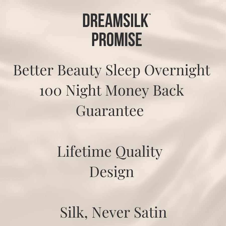 DREAMSILK Silver Skinny Silk Scrunchie