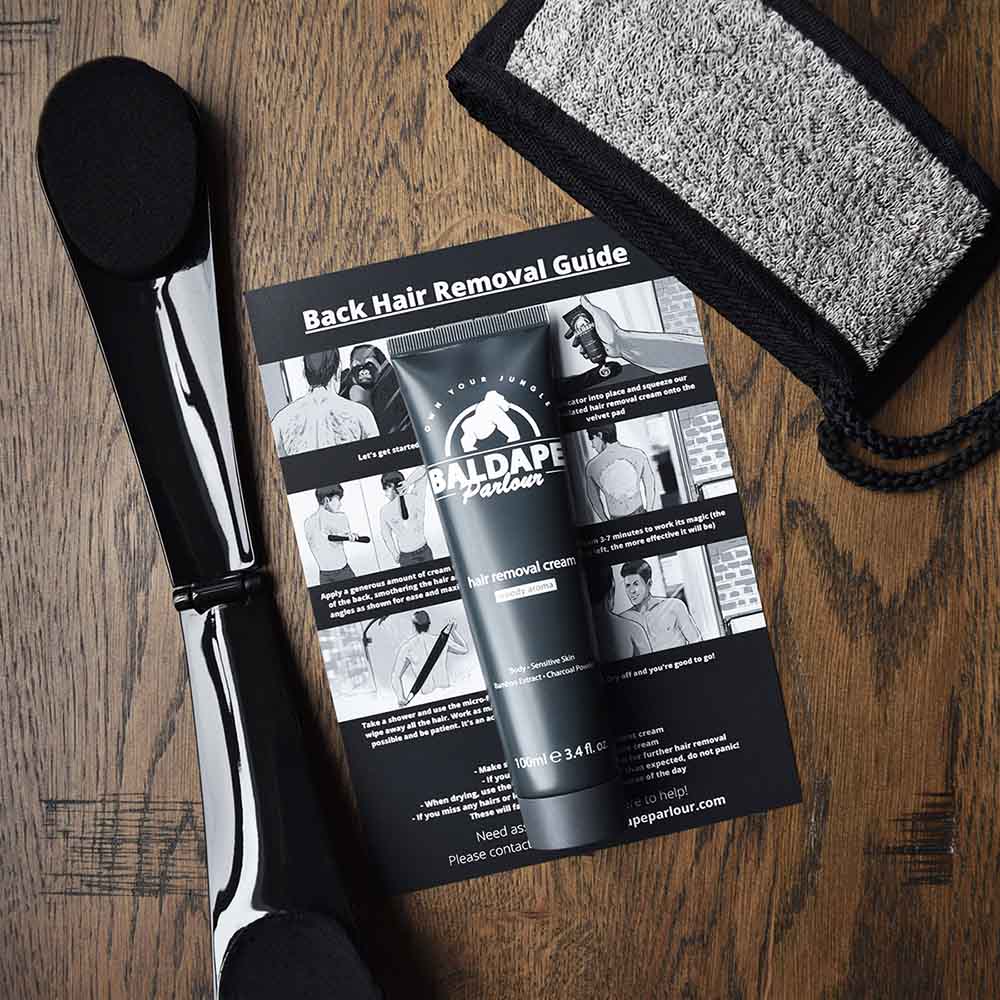 Baldape Silverback Back & Body Hair Removal Kit