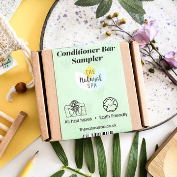 The Natural Spa nine-piece conditioner bar sampler set