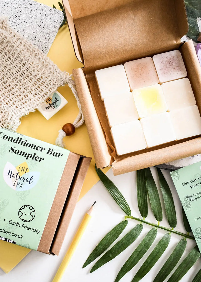 The Natural Spa nine-piece conditioner bar sampler set – product image 2