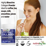 Premium Marine Collagen Powder Supplement 10,000 mg