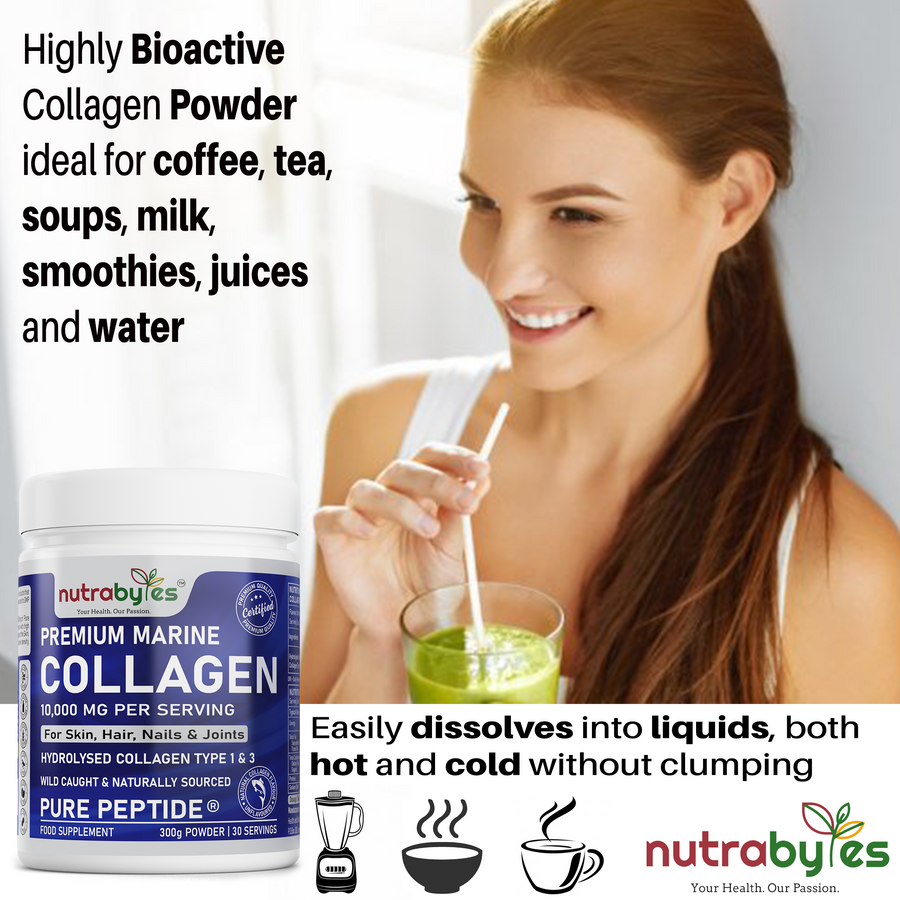 Premium Marine Collagen Powder Supplement 10,000 mg