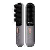 K-SKIN 2-in-1 Ionic Heated Hair Styling Comb Straightening & Curling Tool