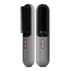 K-SKIN 2-in-1 Ionic Heated Hair Styling Comb Straightening & Curling Tool