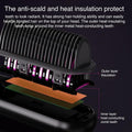 K-SKIN 2-in-1 Ionic Heated Hair Styling Comb Straightening & Curling Tool