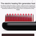K-SKIN 2-in-1 Ionic Heated Hair Styling Comb Straightening & Curling Tool