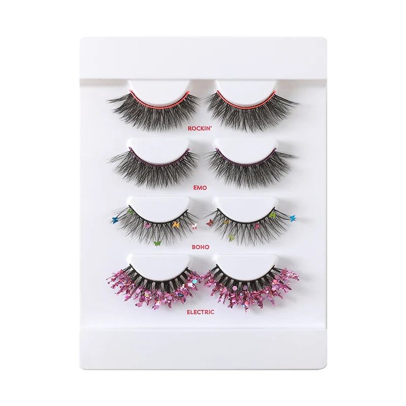 Profusion It's A Vibe faux-mink lashes and adhesive