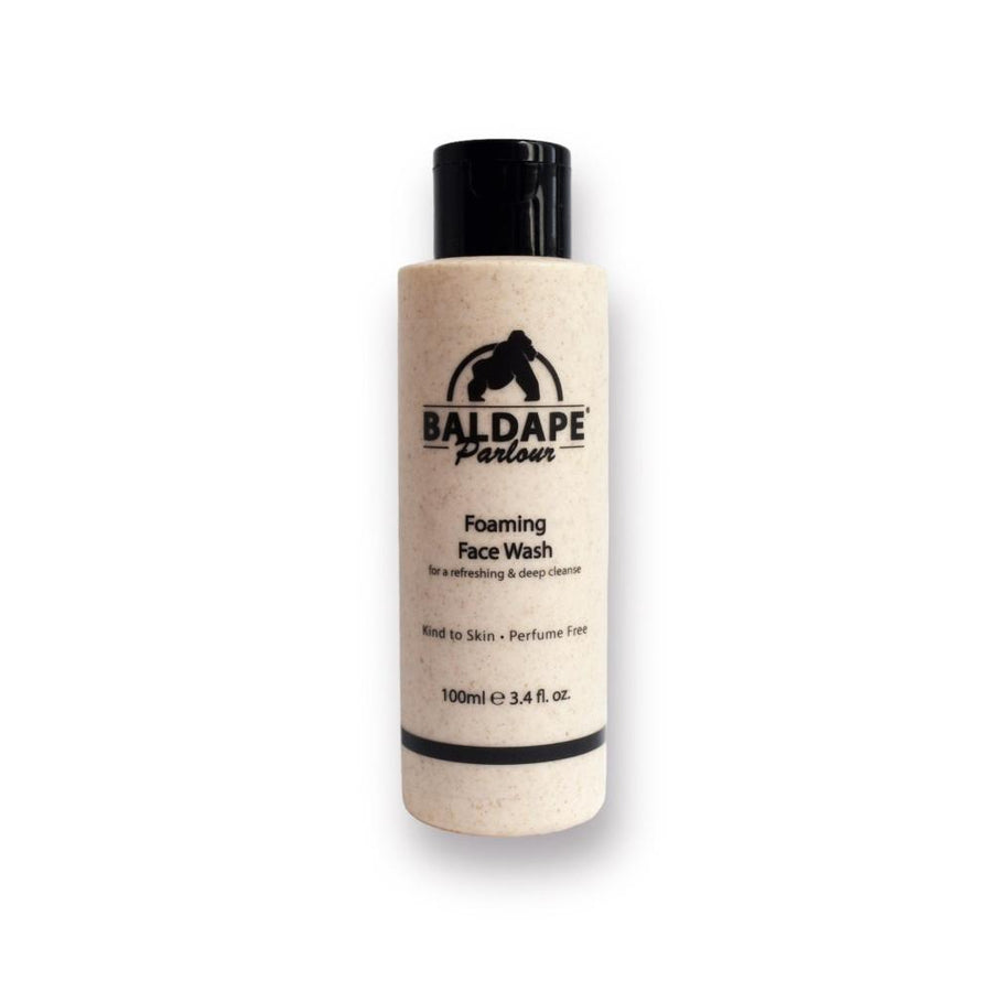 Baldape Foaming Beard & Face Wash bottle on white background