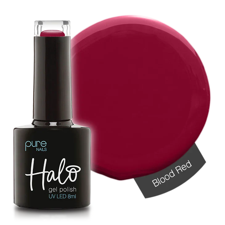 Gel Nail Polish Blood Red 8ml Hair & Beauty Depot