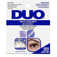 DUO QUICK-SET STRIP LASH ADHESIVE WHITE/CLEAR (5G)
