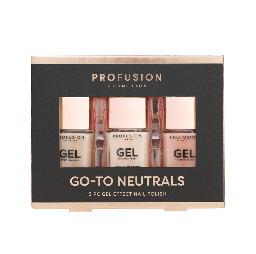 Profusion Go-To Neutrals Stone Nude, Sheer Nude and Dusky Rose