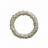 DREAMSILK Champagne Skinny Silk Scrunchie