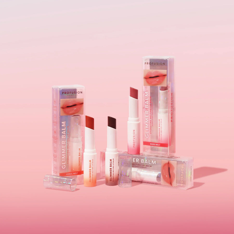 Profusion Cosmetics Glimmer Balm Hydrating Melting Lip Balm