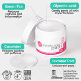 Touch 20% Glycolic Acid Pads: Skincare-On-the-Go (50 Pads)
