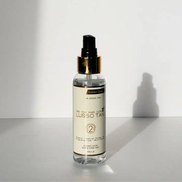 Lusso Tan Golden Glow Face & Hand Mist 100ml