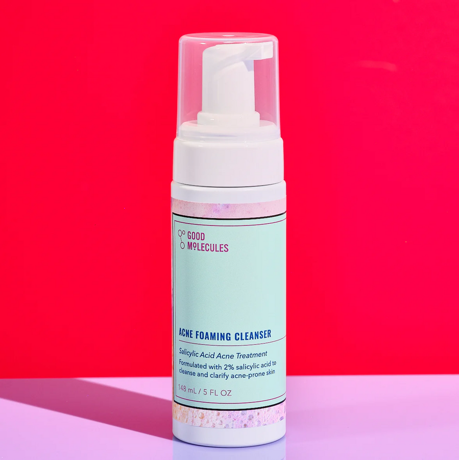 Good Molecules Acne Foaming Cleanser 148ml cleanser details