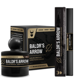 Baldr's Arrow hairline concealer with packaging on a white background