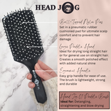 Head Jog 01 Paddle Brush features