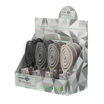 Head Jog 08 Straw Brush Monochrome Collection 12 pack
