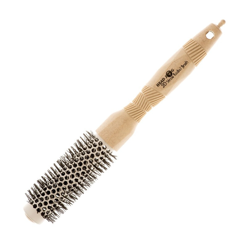 Head Jog 20 Straw Round Brush 25mm