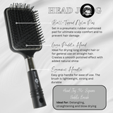Head Jog 34 Paddle Brush detail