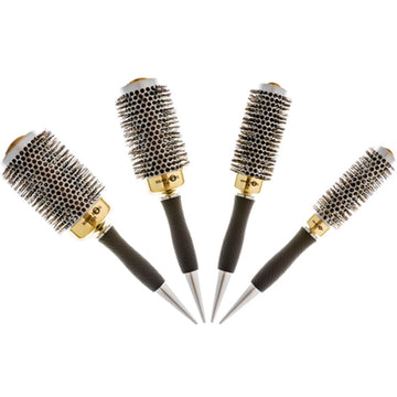 Head Jog Gold Thermal Round Brush range