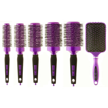 Head Jog Ionic Purple styling brush range
